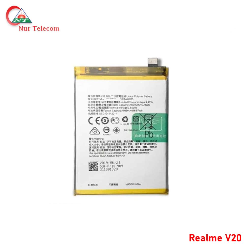 realme v20 battery Realme V20 Battery price in Bangladesh - Image 1