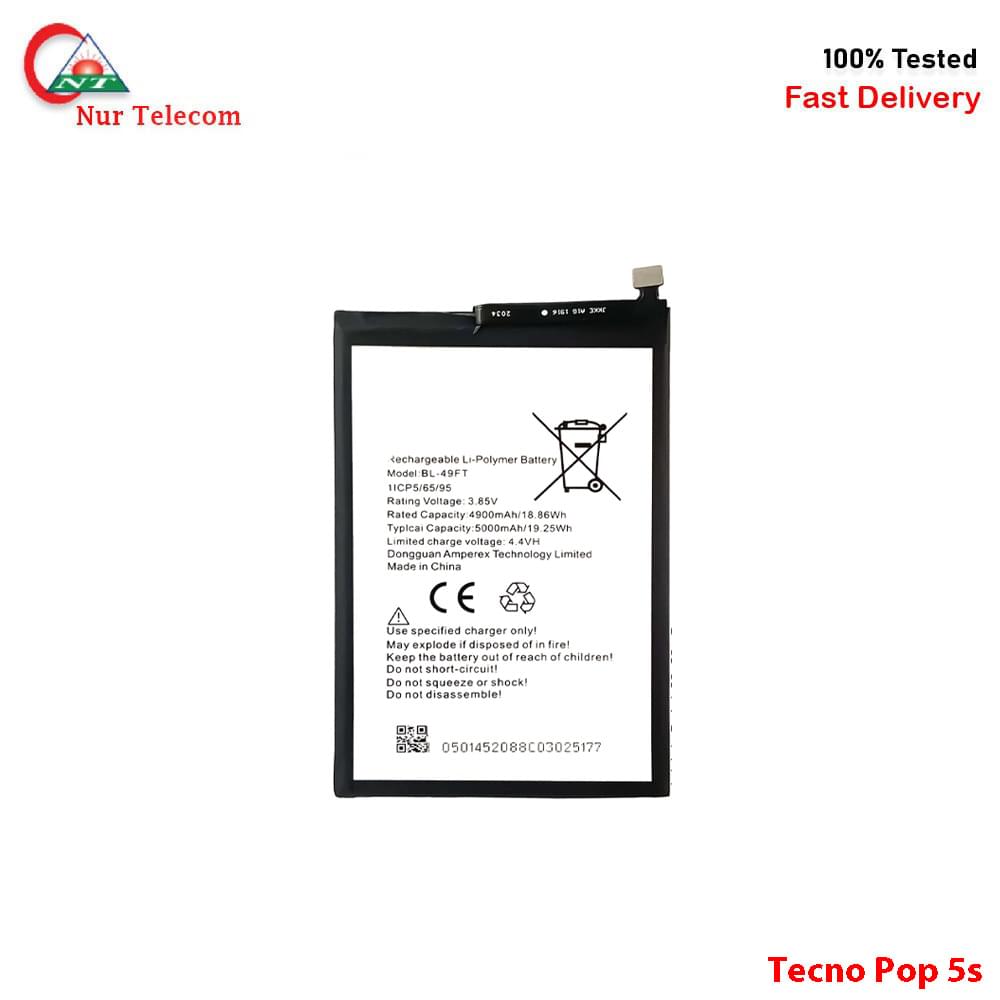 Tecno Pop 5s Battery Price In BD