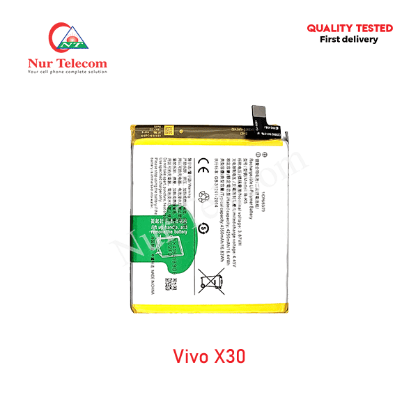 Vivo X30 Battery Price