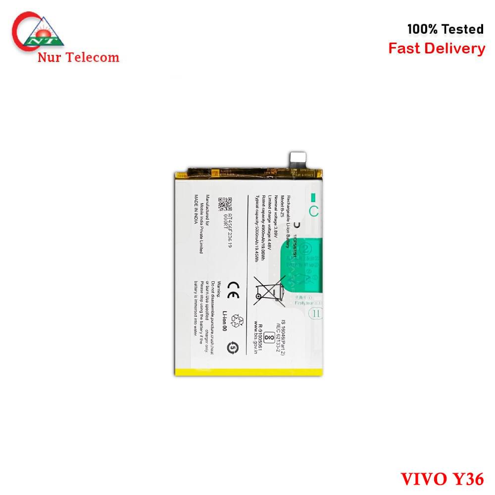 Vivo Y36 Battery Price