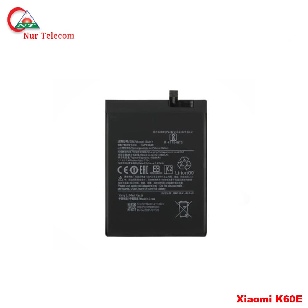 Xiaomi Redmi K60e Battery Price