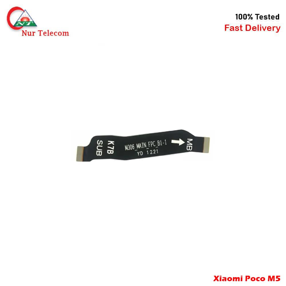 Poco M5 Motherboard Connector flex cable in Bangladesh - Image 1
