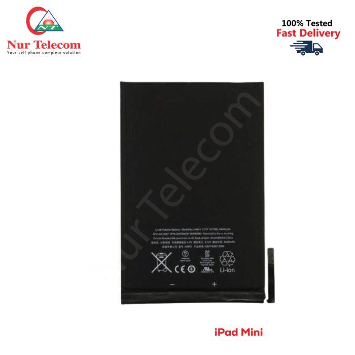 For Apple iPad mini Battery Replacement, (Li-Polymer, 3.72 V, 4440 mAh) in bangladesh - Image 1