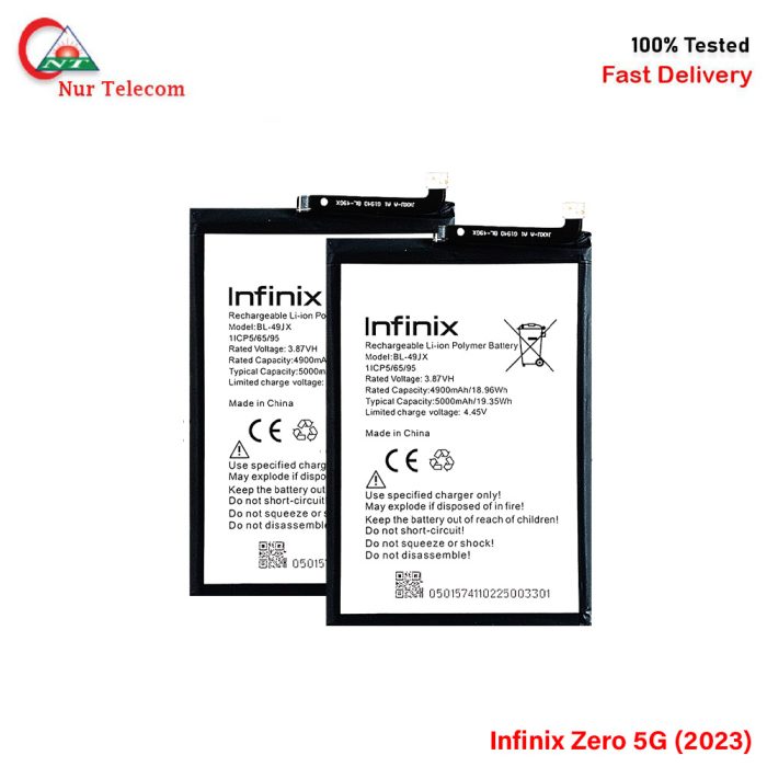 Infinix Zero 5G 2023 Battery Price In bd