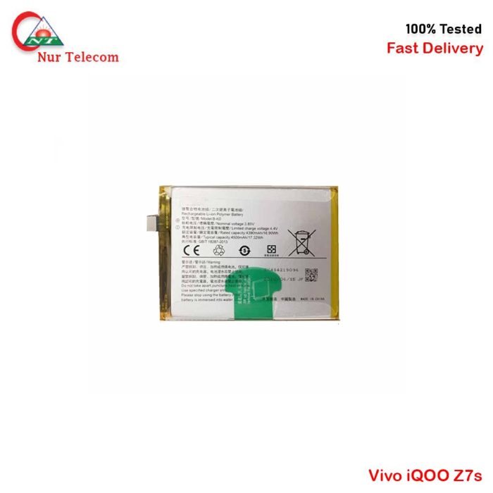 Vivo iQOO Z7s Battery Price