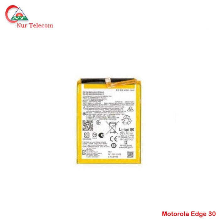 Motorola Edge 30 Battery Price In Bd - Image 1