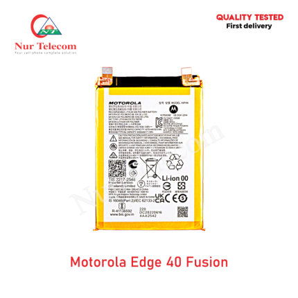 Motorola Edge 40 Fusion Battery Price