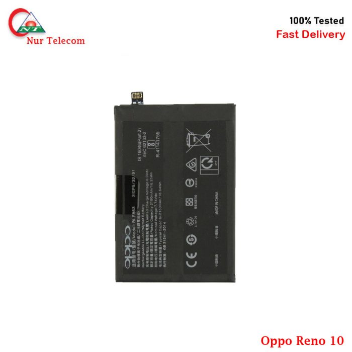 Oppo Reno 10 Battery Price In Bangladesh
