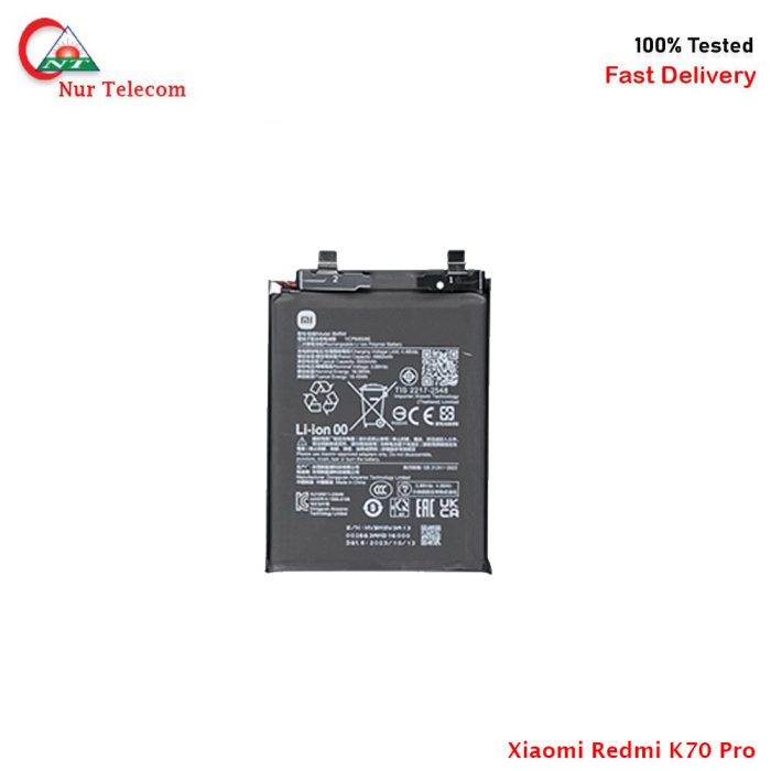 Xiaomi Redmi K70 Pro Battery Price In BD